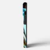  vrouw met reflectie van strandzonnebril Case-Mate iPhone case (Achterkant / Links)