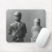 Vrouw met scheerhaar muismat (Met muis)