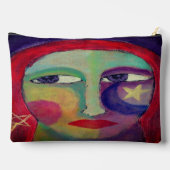 Vrouw met sterren Abstracte kunst Etui (Achterkant)