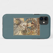 Vrouw met veren - PLM-treinreisposter Case-Mate iPhone Case (Achterkant (horizontaal))