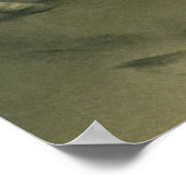 Vrouw met wit paard. poster (Hoek)