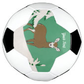 Vrouw met witte zijde, bruin, dunne pine, sneeuwgr voetbal (Gedraaid)