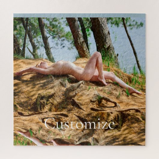 Vrouw Model Zonnebaden Thunder_Cove Legpuzzel (Verticaal)