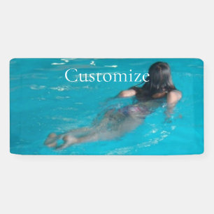 Vrouw model zwemmen Thunder_Cove Spandoek