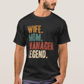 Vrouw Moeder Manager Moeder 2 T-shirt