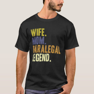 Vrouw Moeder Paralegal Paralegal Moeder 1 T-shirt