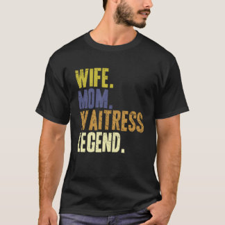 Vrouw Moeder serveerster Moeder 1 T-shirt