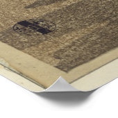 Vrouw na Bath - Japanse Kunst Reprint Poster (Hoek)