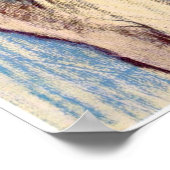 Vrouw na het bad van Edgar Degas Poster (Hoek)