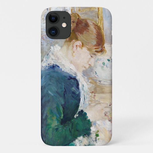 Vrouw Naaien, Berthe Morisot Case-Mate iPhone Case (Achterkant)