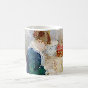 Vrouw Naaien, Berthe Morisot Koffiemok