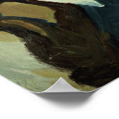 Vrouw naaien poster (Hoek)