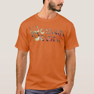 Vrouw neer t-shirt