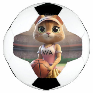 Vrouw Netball Cat, Voetbal