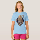 Vrouw Norse Viking Warrior T-shirt (Voorkant volledig)