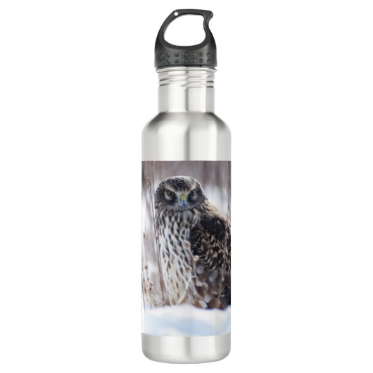 Vrouw Northern Harrier Waterfles (Voorkant)