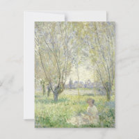 Vrouw onder de Wilgen, Monet 1880