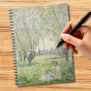 Vrouw onder Wilgen, Monet 1880 Notitieboek