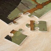 Vrouw op de stijl van de Telefoon Cell Legpuzzel (Zijkant)