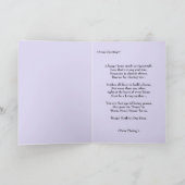 Vrouw op Moederdag Kaart (Binnen)