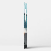 Vrouw over bruine chaistielounge Case-Mate iPhone case (Achterkant / Links)