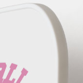 Vrouw Pickleball Master Game Speler Aangepaste Naa Paddle (Links Detail)