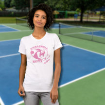 Vrouw Pickleball Master Game Speler Aangepaste Naa