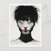 Vrouw Plug en play Briefkaart (Voorkant)