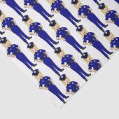 Vrouw Politieambtenaar Tissuepapier (Detail)