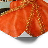 Vrouw Portret - Cranach de Jongere - c1564 Poster (Hoek)