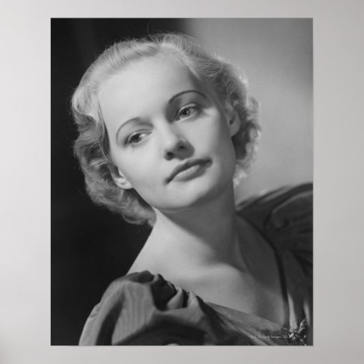 Vrouw Posing 2 Poster (Voorkant)