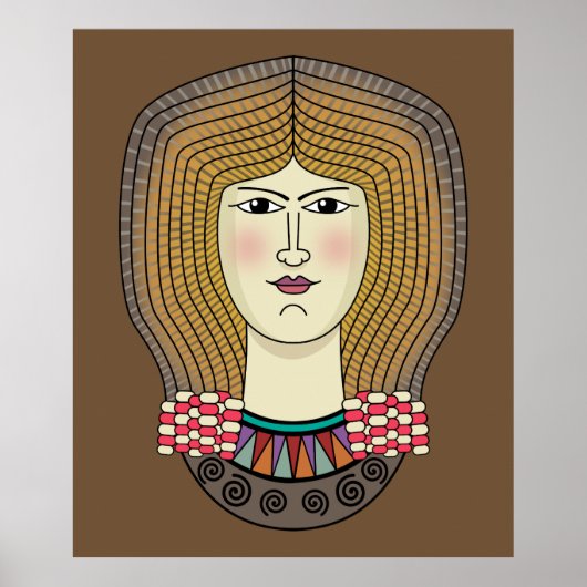 Vrouw Poster (Voorkant)