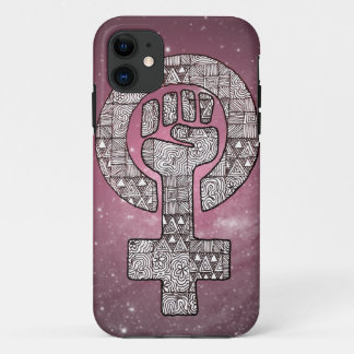 Vrouw Power iPhone 11 Hoesje