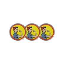Vrouw Power Golf-markers