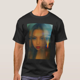 Vrouw Prism Filter Selfie T-shirt