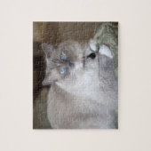Vrouw Ragdoll Cat Legpuzzel (Verticaal)