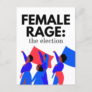 Vrouw Rage: de briefkaarten van de verkiezingen