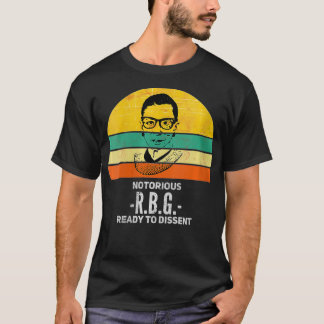 vrouw RBG Ruth Bader Ginsburg P T-shirt