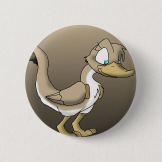 Vrouw Reptilian Duck Button