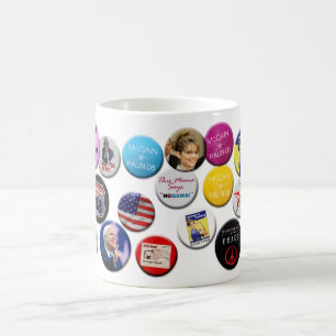 Vrouw Republikeinse kiezer Koffiemok