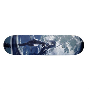 vrouw riem skateboard