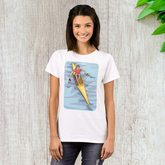 Vrouw Rower T-shirt