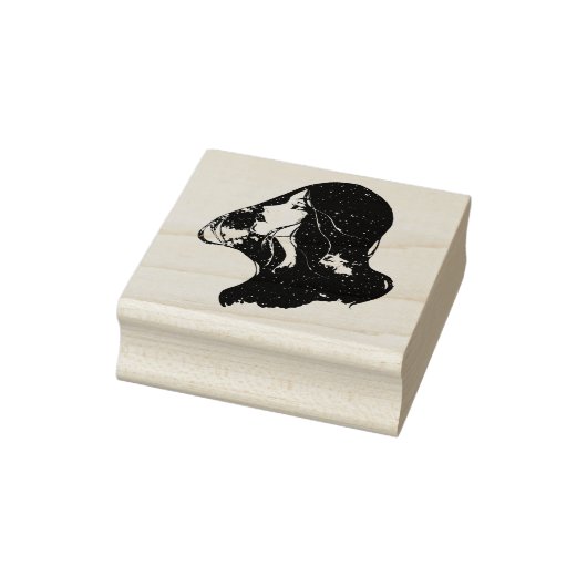 Vrouw Rubberstempel (Stempel)