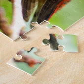 Vrouw Rufous Hummingbird on the Plum Tree Legpuzzel (Zijkant)