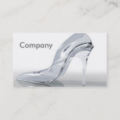 Vrouw-schoen - Visitekaartje (Achterkant)