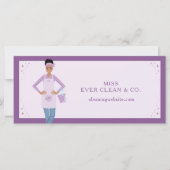  vrouw schoonmaakdiensten Cadeaubon (Voorkant)