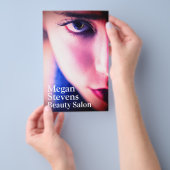 Vrouw: Schuine gezicht Flyer (Hand)