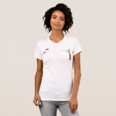 Vrouw schutter t-shirt (Voorkant volledig)