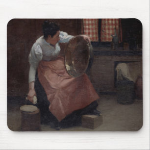 Vrouw Scouring Muismat