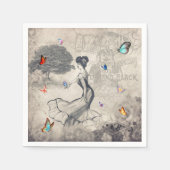  vrouw servetten (Voorkant)